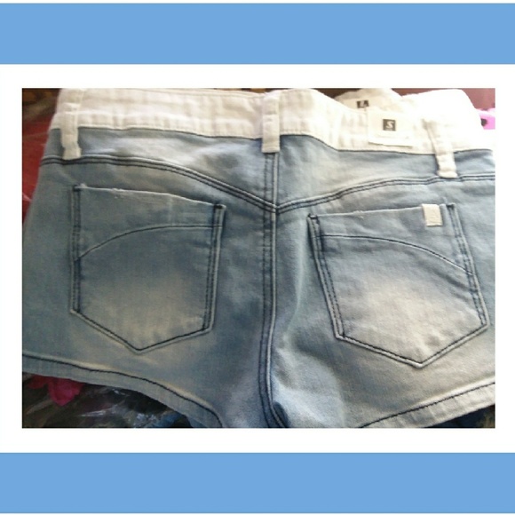 💖 2 toned denim shorts ..NO OFFERS!!!! - Picture 3 of 3